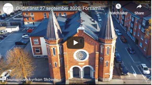 Gudstjänst 27 september 2020: Församling blir vi tillsammans och församling gör skillnad