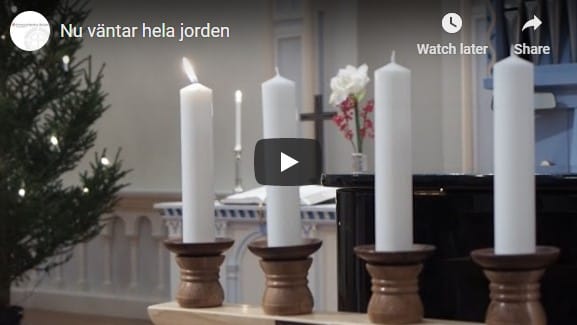 Nu väntar hela jorden